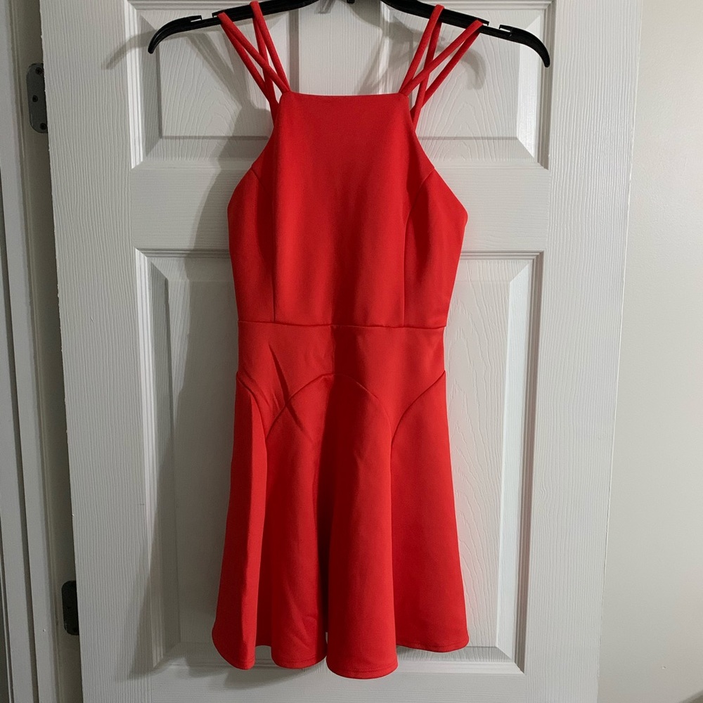 Mini Fit and Flare Dress
